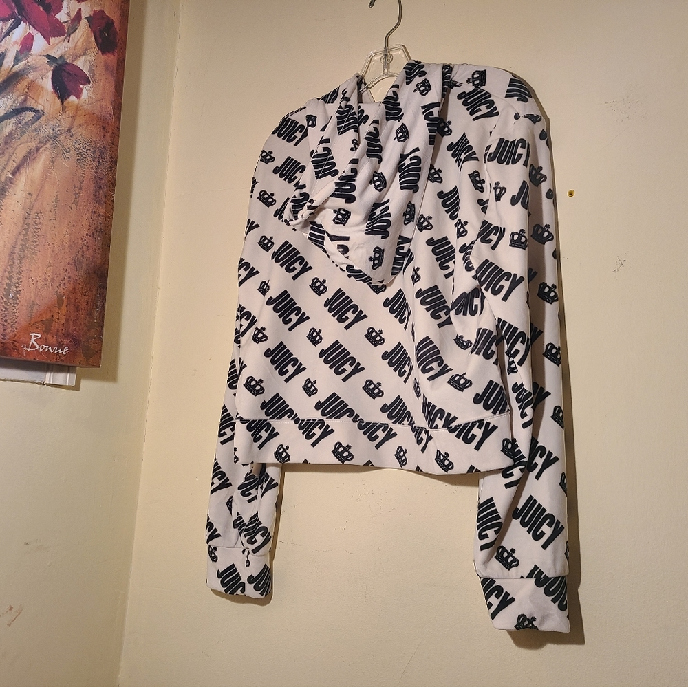 Cropped jacket Juicy Couture Printed logo size XXL - Picture 3 of 4